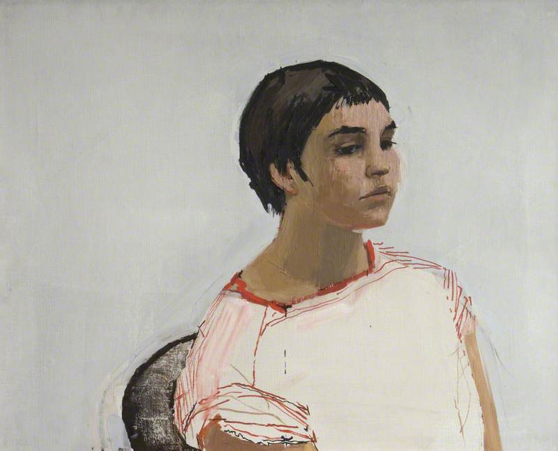 Willing, Victor, 1928-1988; Head of a Girl